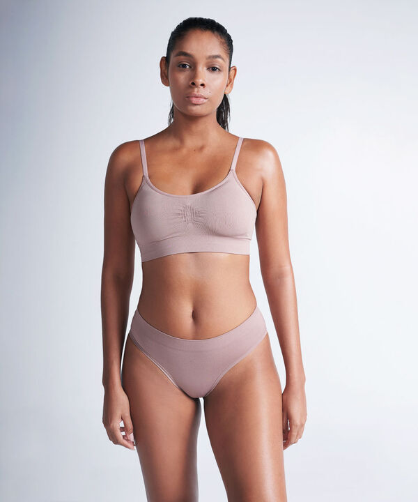 Panty Para Mujer Cafe image number null