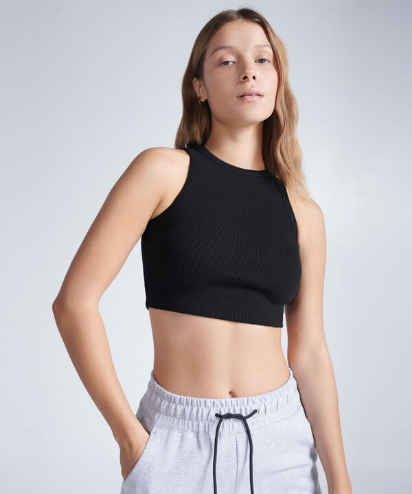 Camiseta Para Mujer Negro