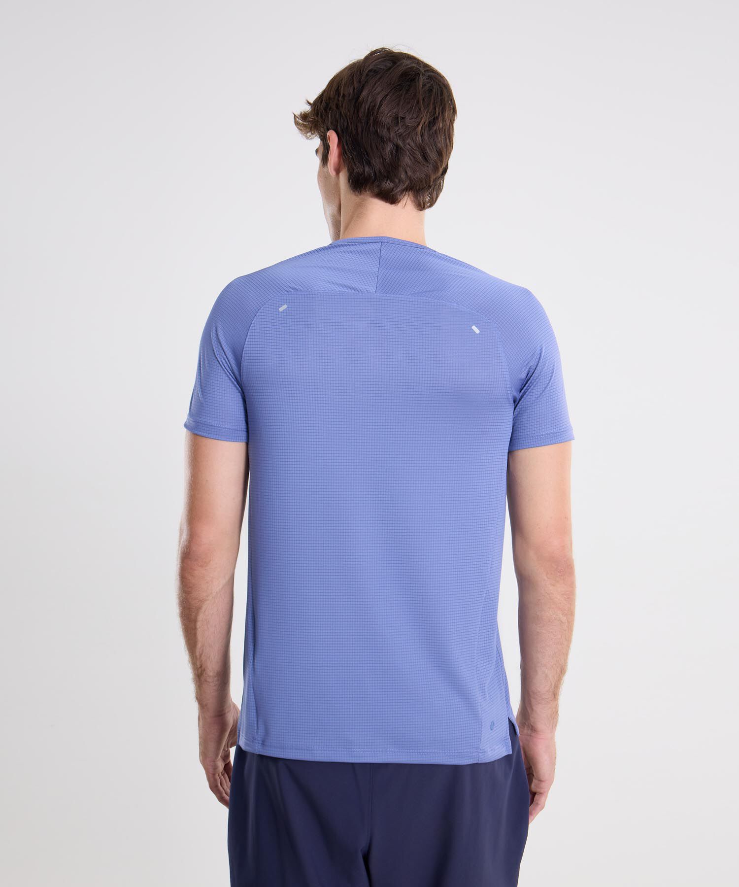 Camiseta Para Hombre AzulMedio