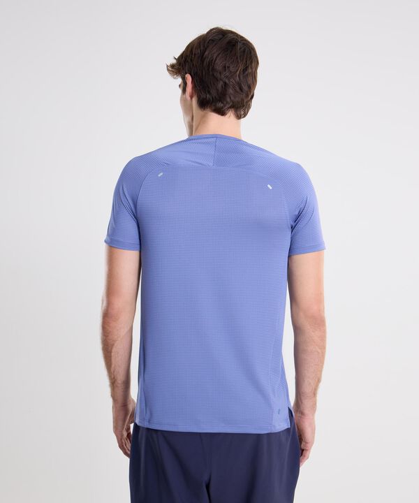 Camiseta Para Hombre AzulMedio