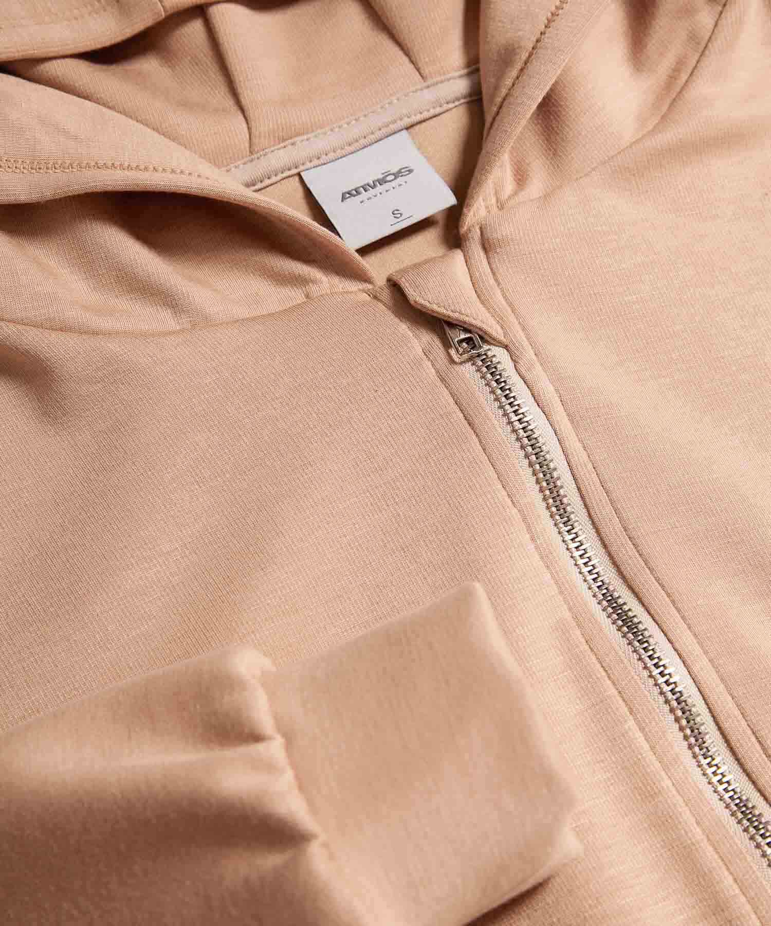 Hoodie Crop Full Zipper Plush