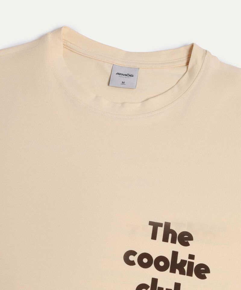 Camiseta Para Hombre Crema