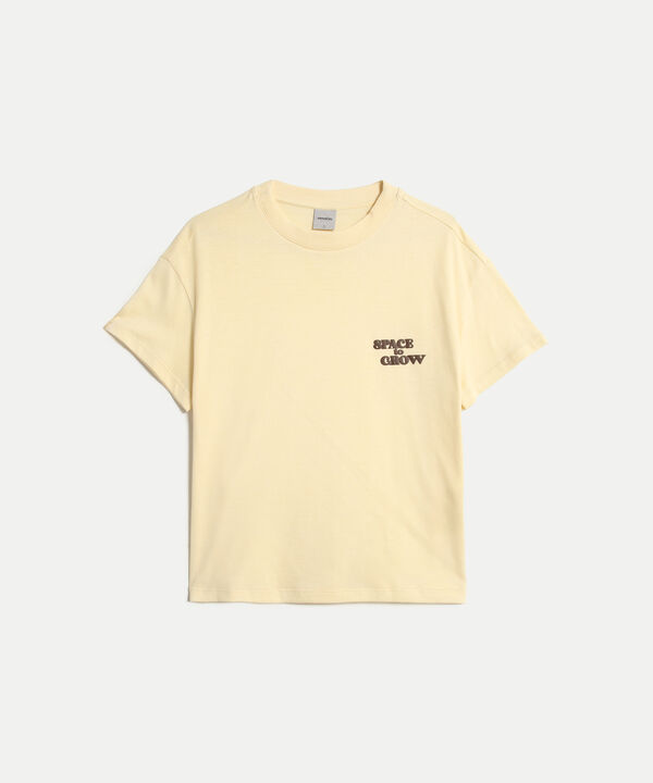 Camiseta Para Mujer Crema image number null