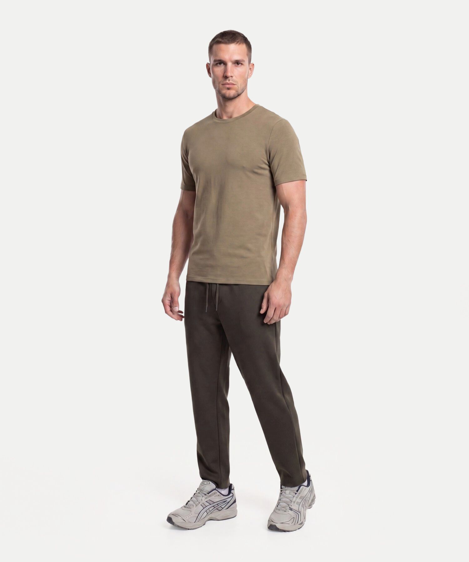 Camiseta Para Hombre VerdeOliva