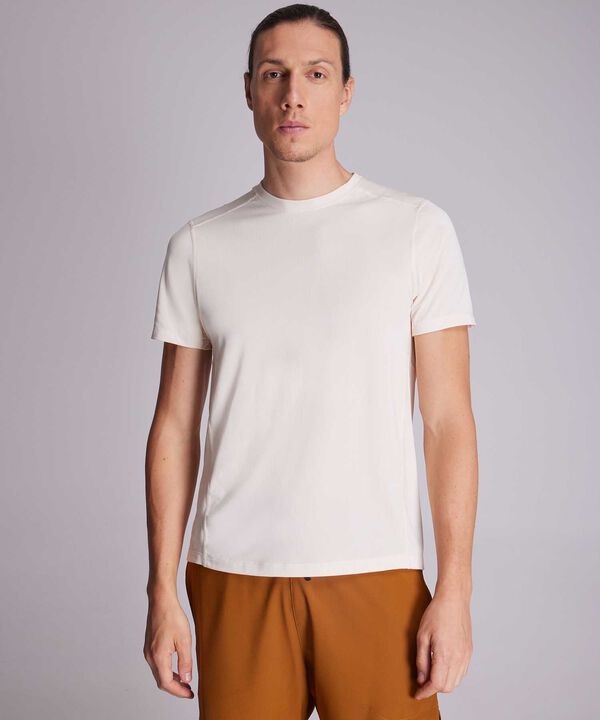 Camiseta Para Hombre Crema image number null