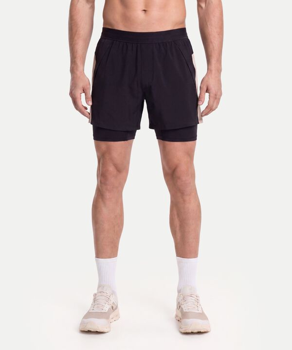 Bermuda Para Hombre Negro image number null