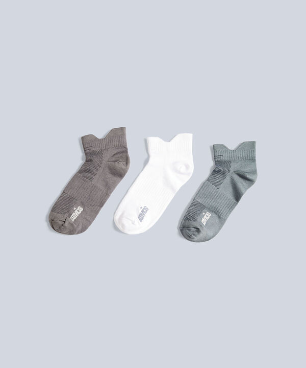 Medias Para Hombre Gris image number null