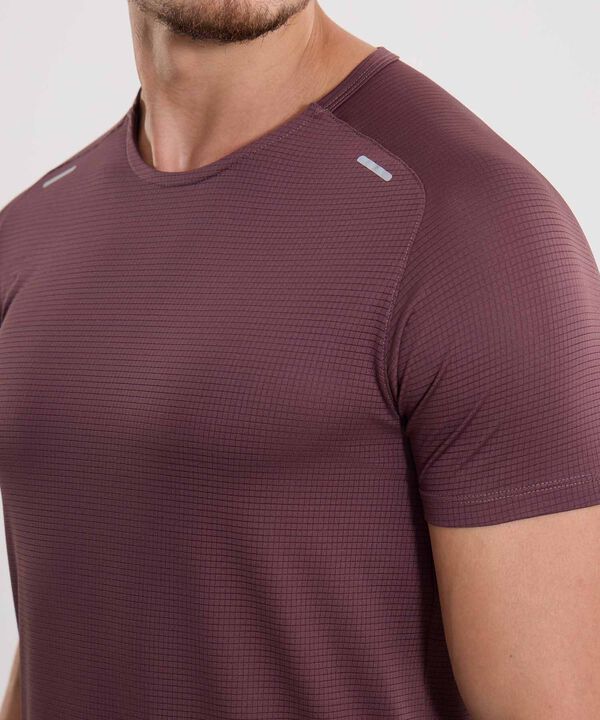 Camiseta Para Hombre Morado image number null