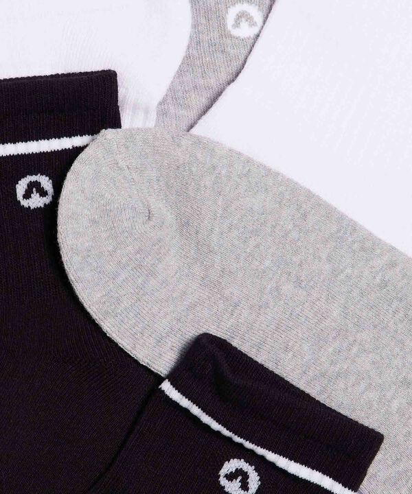 Medias Para Hombre Gris image number null