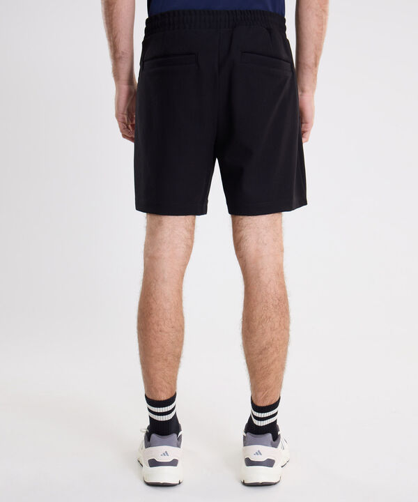 Bermuda Para Hombre Negro
