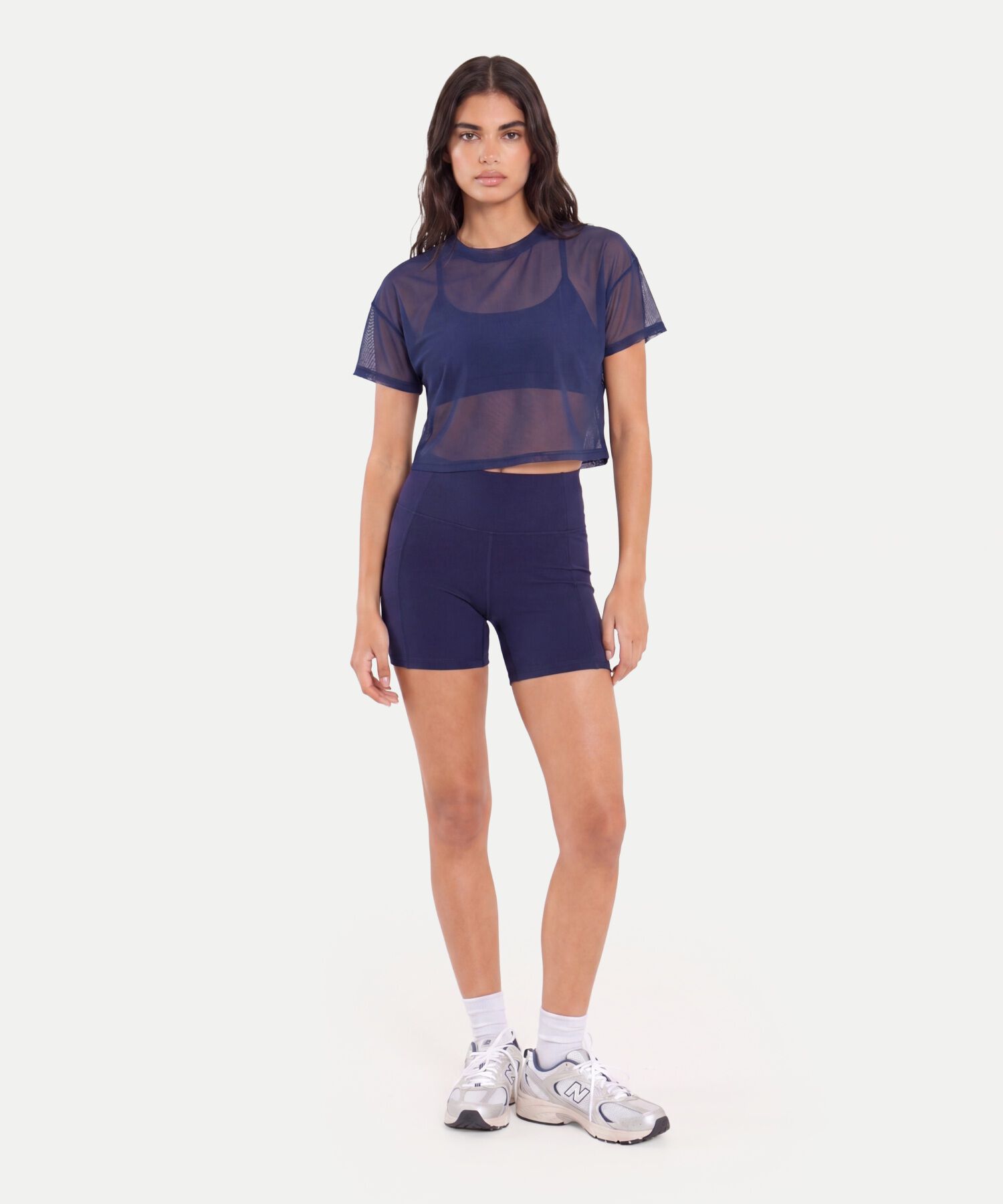 Camiseta Para Mujer AzulMedio