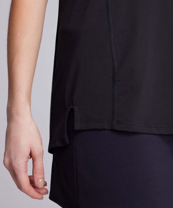 Camiseta Para Mujer Negro