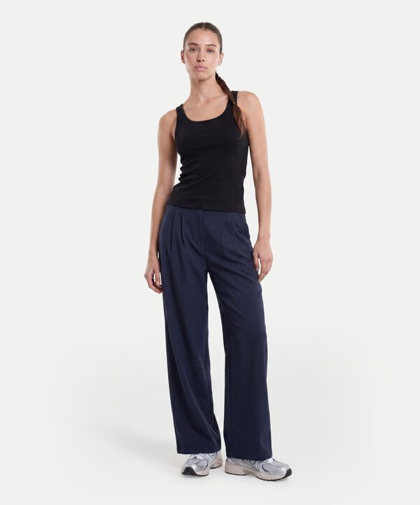 Camiseta Para Mujer Negro
