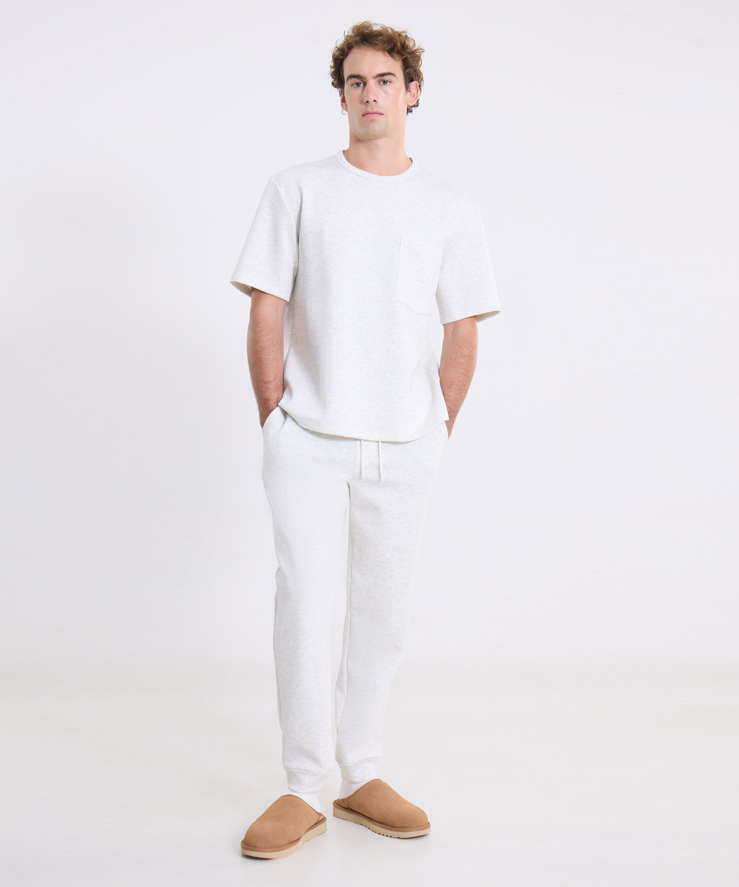 Pantalon Para Hombre Gris