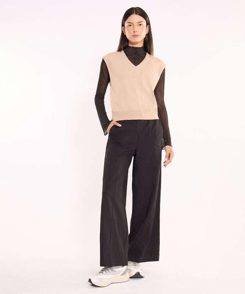 Camiseta Para Mujer Beige