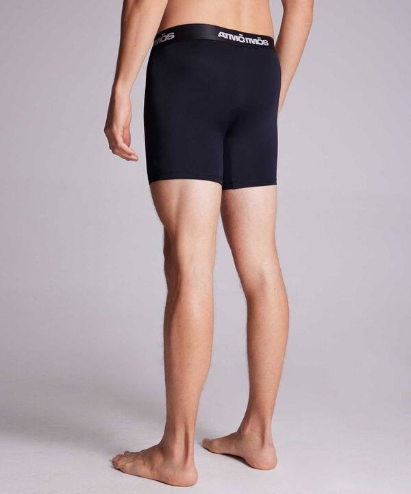 Boxer Para Hombre Negro