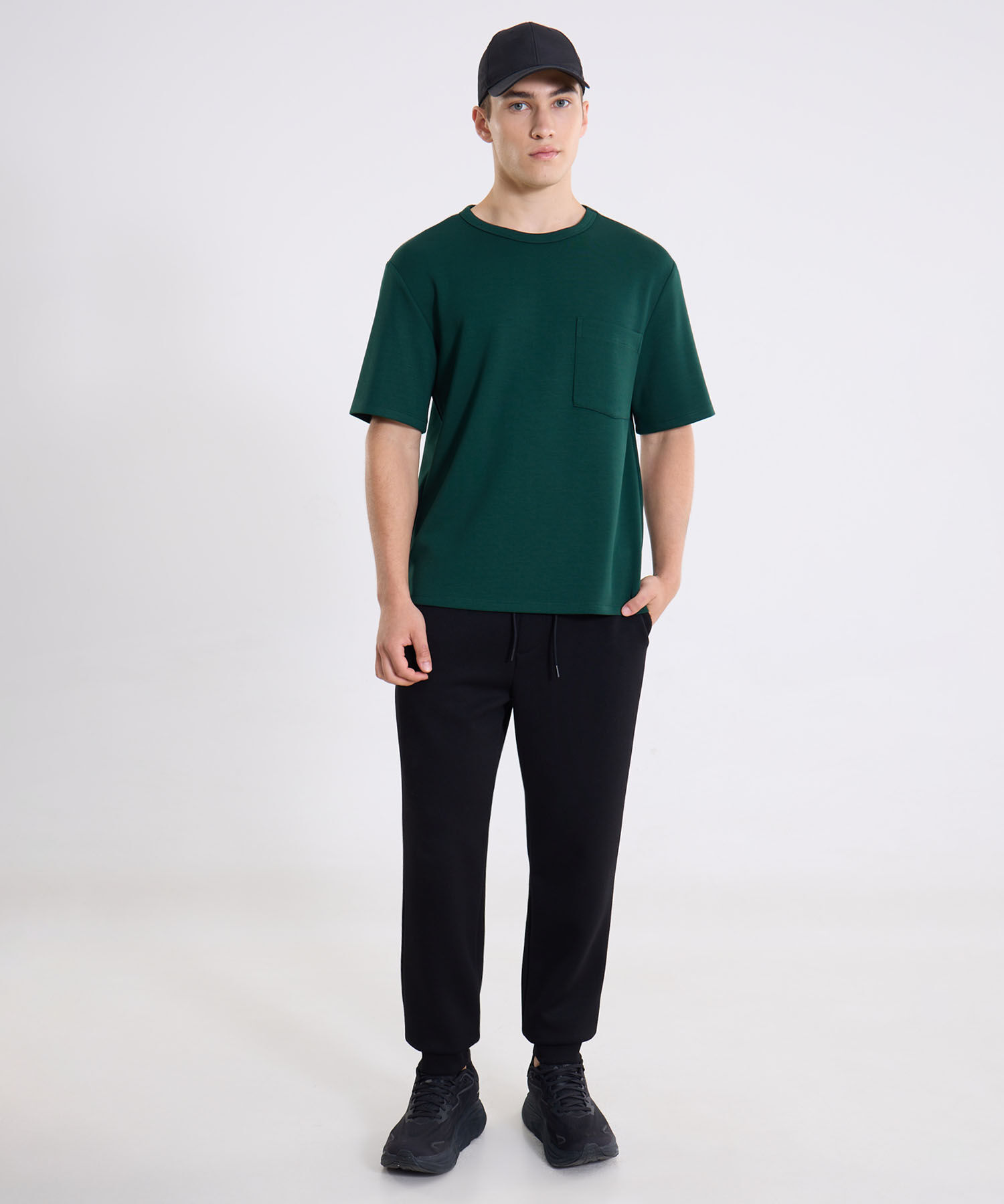 Camiseta Para Hombre Verde