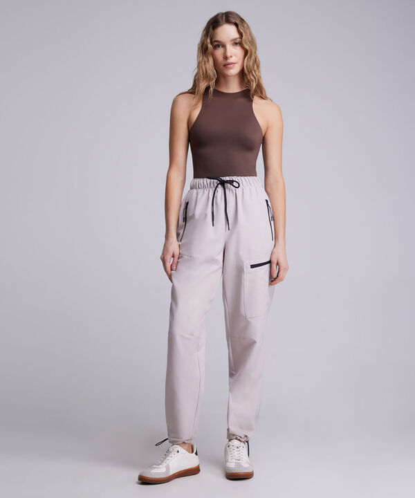 Pantalon Para Mujer Beige image number null
