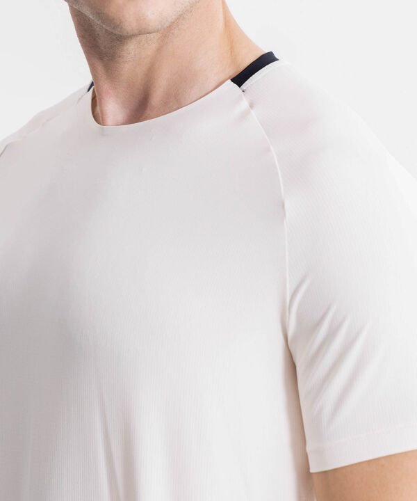 Camiseta Para Hombre Crema image number null