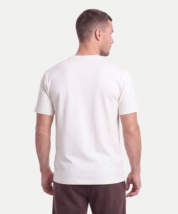 Camiseta Para Hombre Blanco
