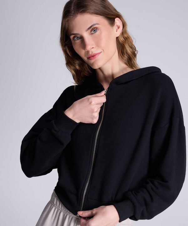 Buzo Para Mujer Negro image number null