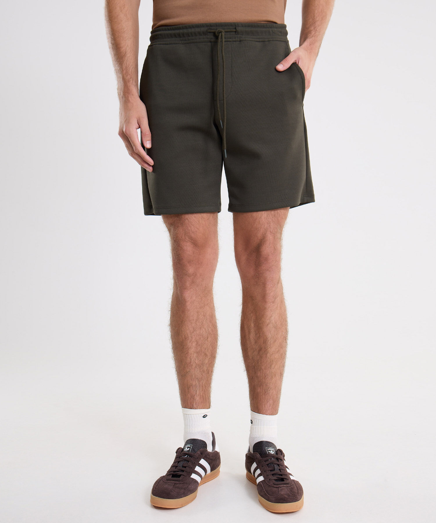 Bermuda Para Hombre VerdeOscuro