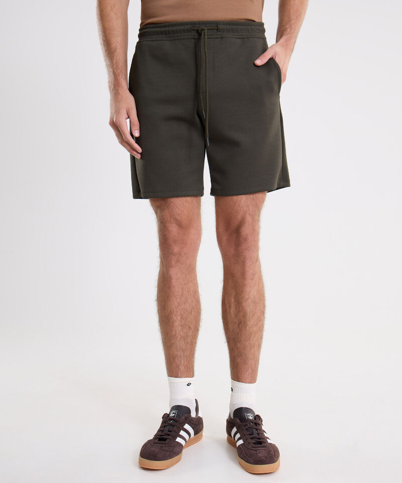 Bermuda Para Hombre VerdeOscuro