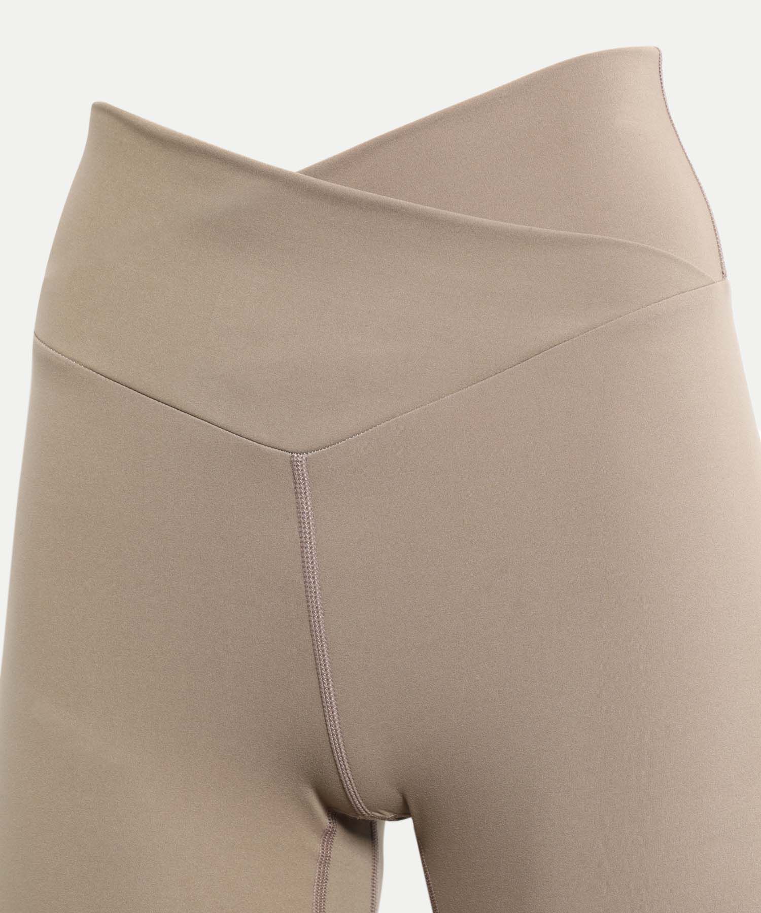 Short Pretina Cruzada Aerius Skin 15 cm, Mocca