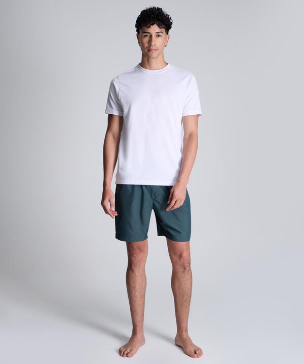 Short Para Hombre VerdeOscuro image number null