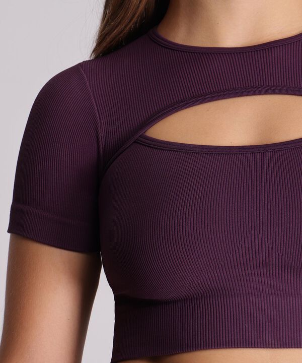 Camiseta Para Mujer Morado