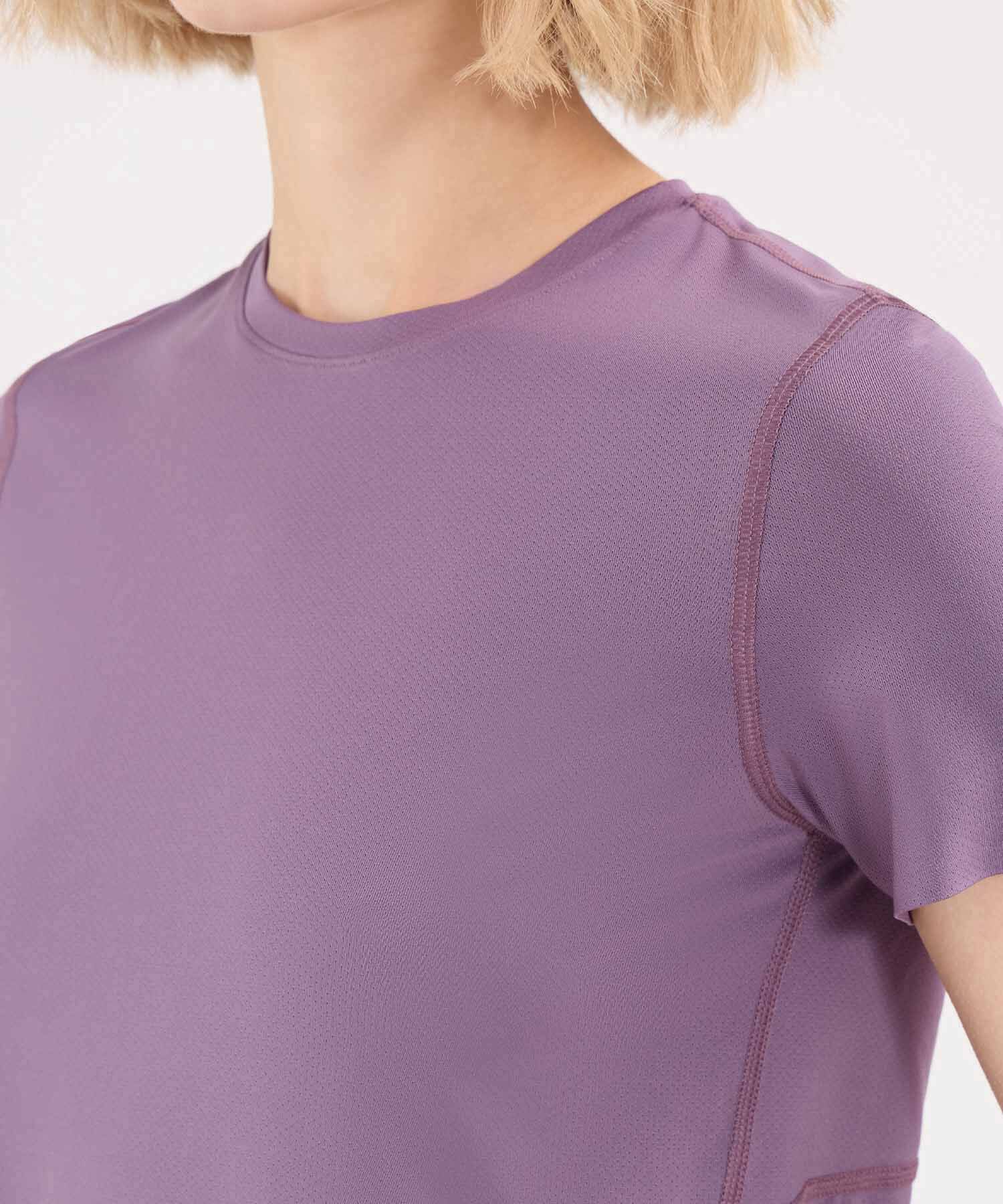 Camiseta Para Mujer Morado