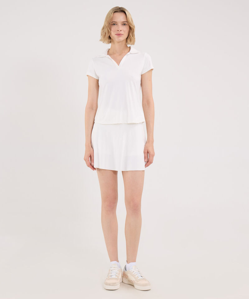Falda Para Mujer Marfil