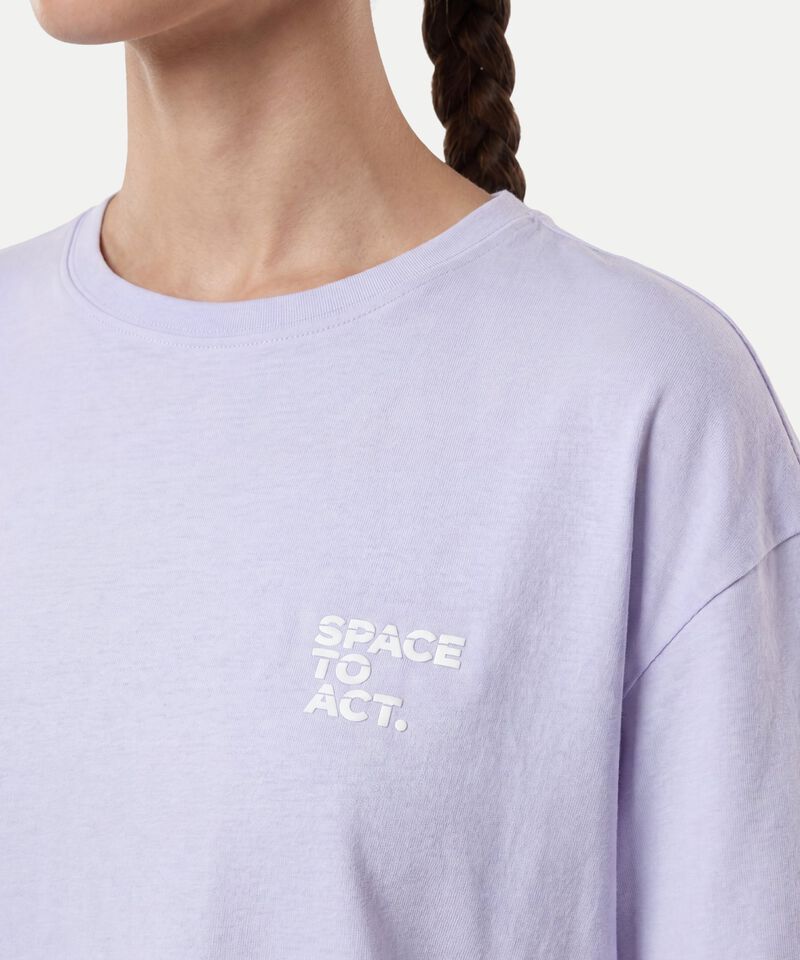 Camiseta Para Mujer Lila