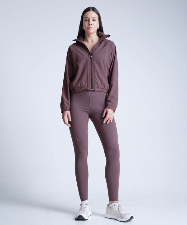 Chaqueta Para Mujer Cafe image number null