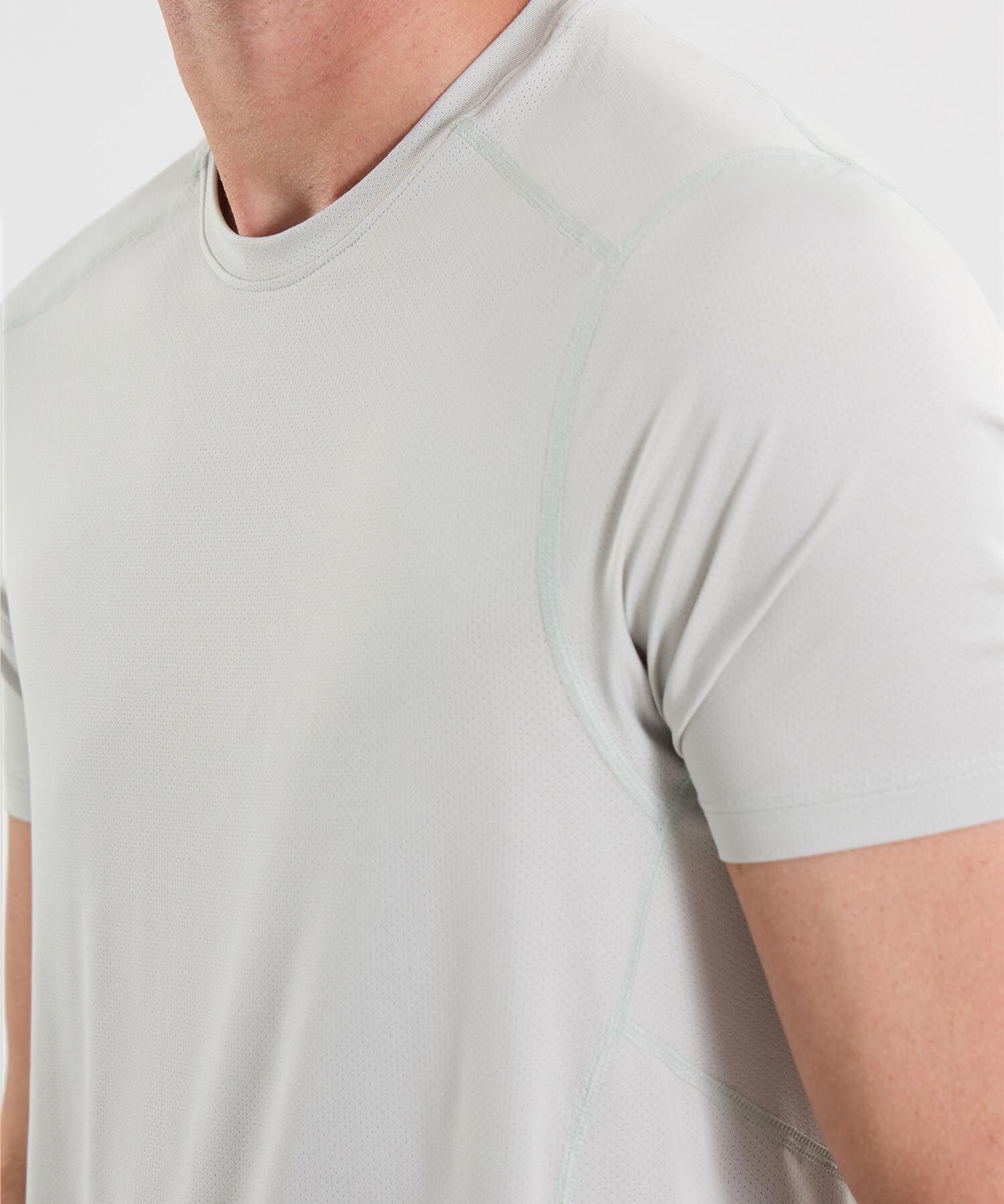 Camiseta Para Hombre VerdeClaro