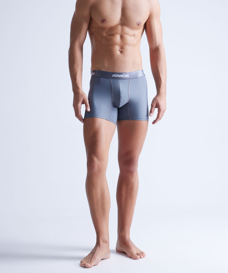 Boxer Para Hombre Gris