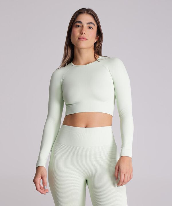 Camiseta Para Mujer VerdeClaro image number null