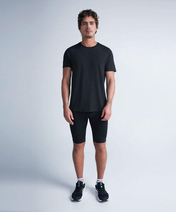 Camiseta Para Hombre Negro