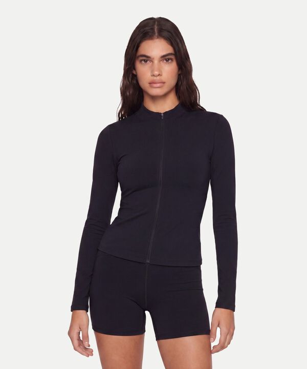 Buzo Para Mujer Negro image number null