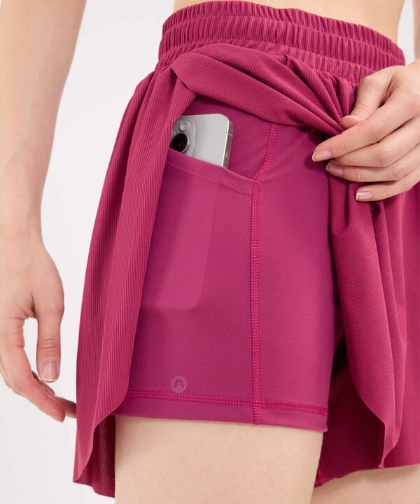 Short Para Mujer Fucsia image number null