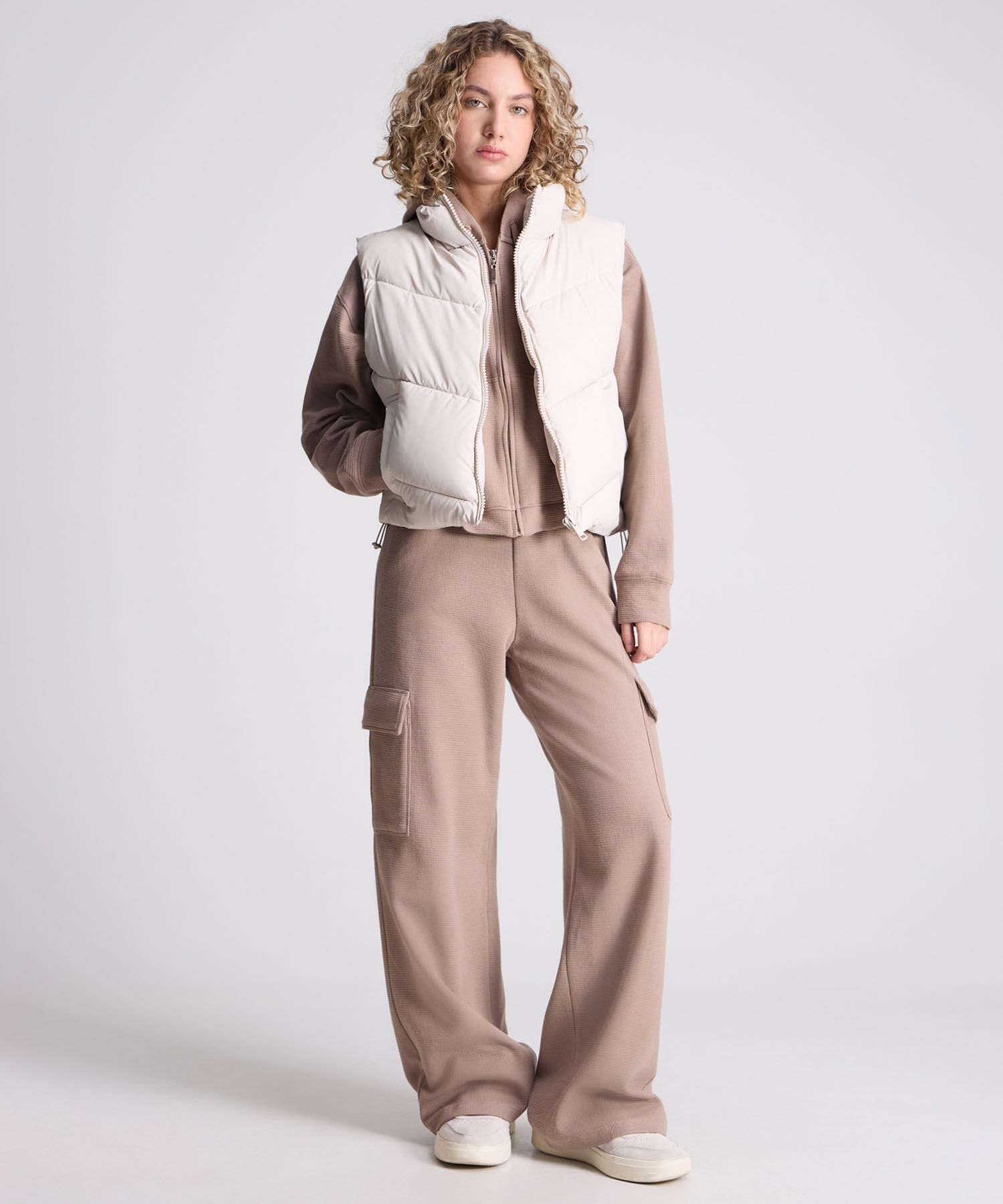 Chaleco Para Mujer GrisClaro