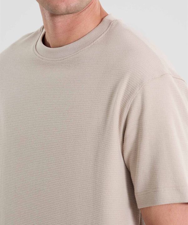 Camiseta Para Hombre Beige image number null