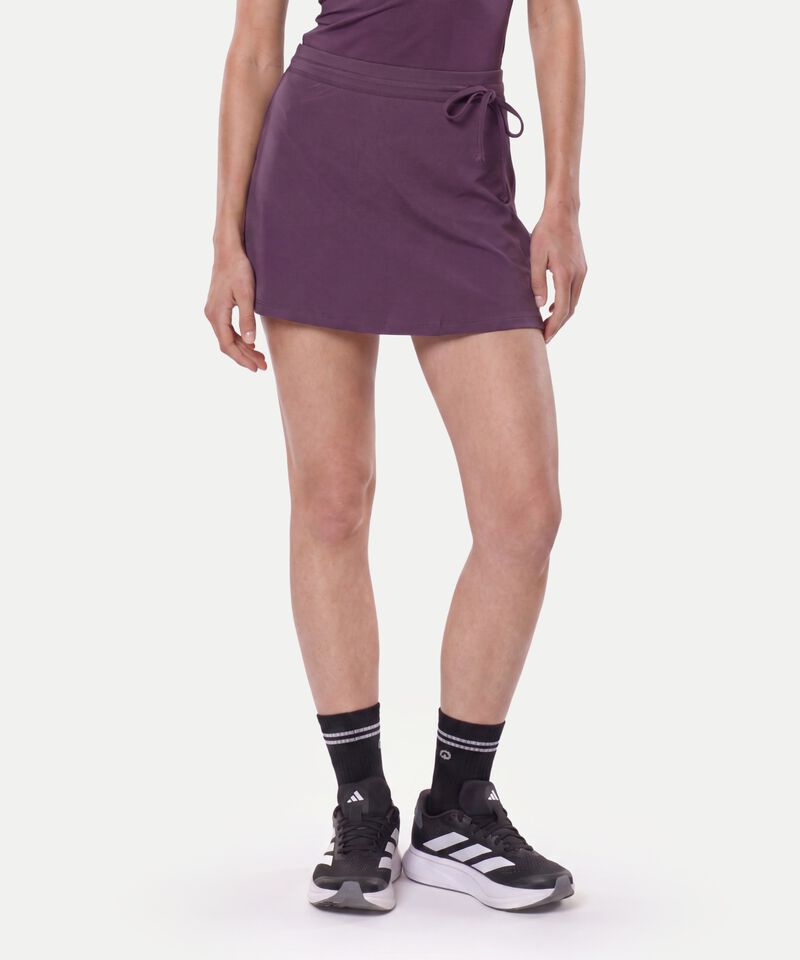 Falda Para Mujer Morado