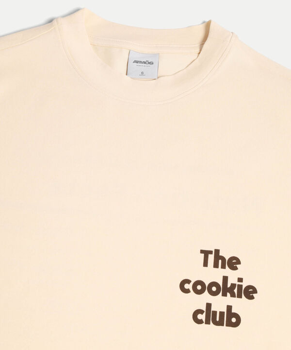 Camiseta Para Mujer Crema image number null