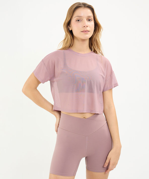Camiseta Para Mujer Lila image number null