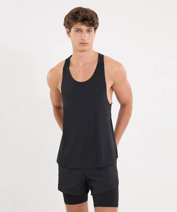 Camiseta Para Hombre Negro image number null