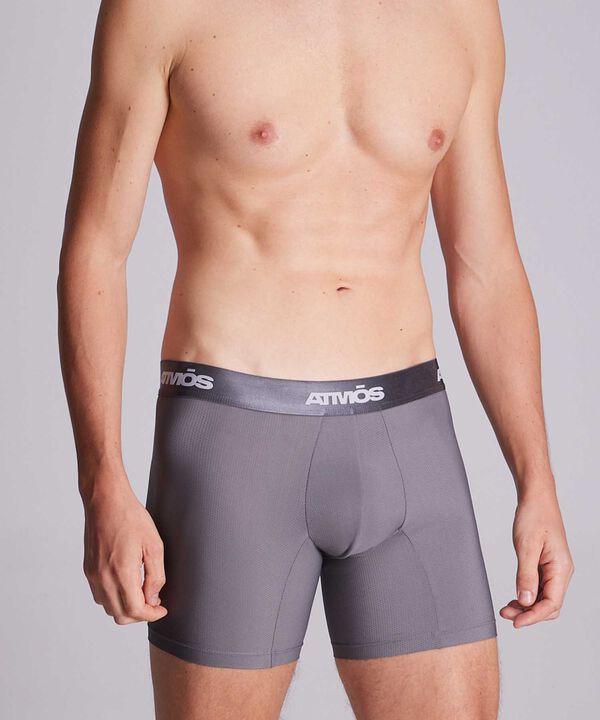 Boxer Para Hombre Gris image number null