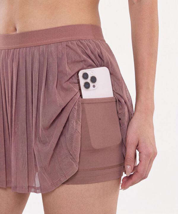 Falda Para Mujer Morado