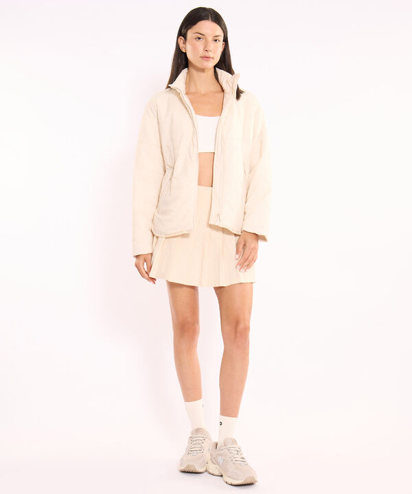 Falda Para Mujer Beige image number null