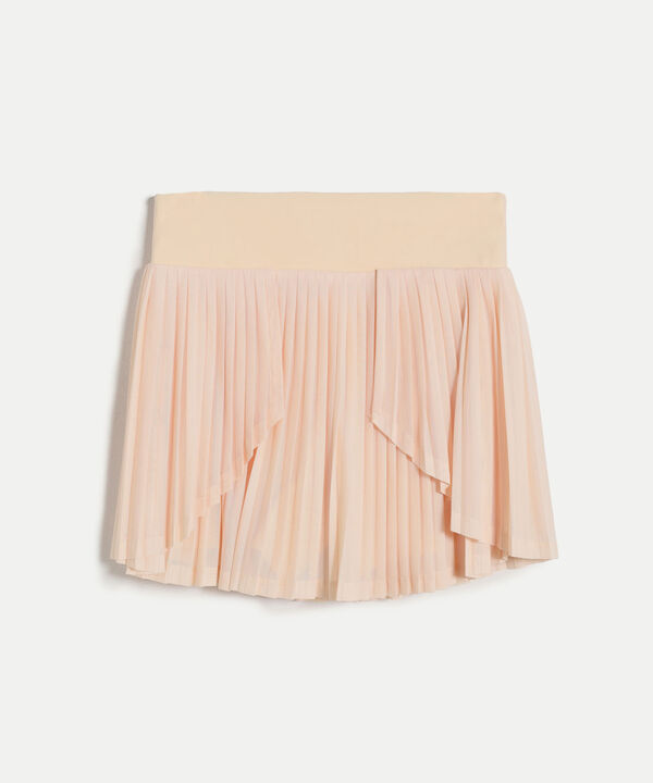 Falda Para Mujer Beige image number null